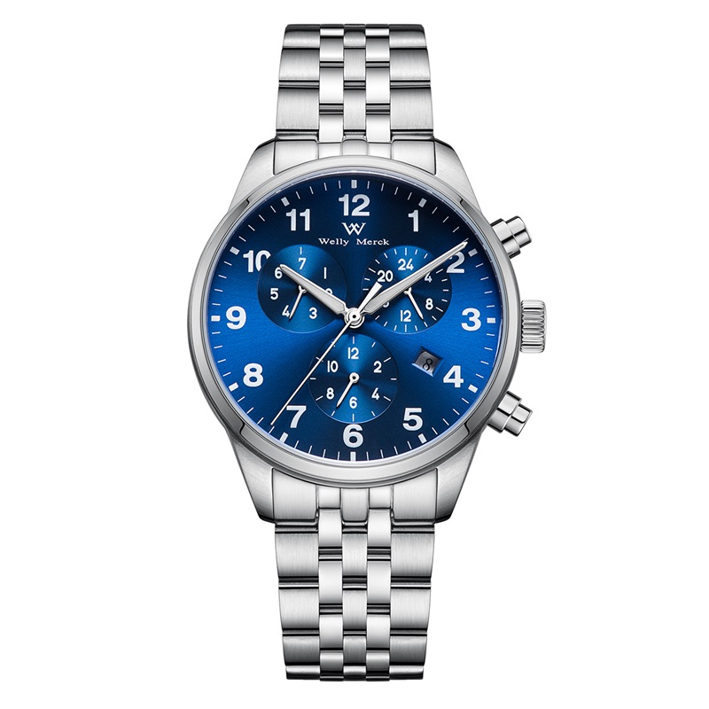 メルビータ ① Pilot's Series Mechanical Watch